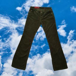 ☆Punk Forest Green low-rise Corduroy pants☆